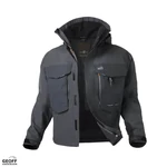 Kép 1/9 - Geoff Anderson WS7 Black Short Waterproof Jacket Jumbo X dzseki
