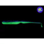 Kép 2/2 - Keitech Swing Bait 71mm (2,8") chartreuse gumihal, 8db/csg