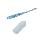 Kép 1/2 - Major Craft Aji-Do Zanby 6,3cm #010 Glow White Silver Lame plasztik csali 8 db/csg