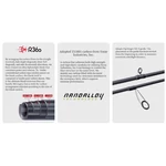 Kép 6/6 - Major Craft Blackporgy 5G BP5B-782M Baitcast R-Fast 2,34m 4-20g pergető bot