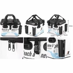 Kép 3/3 - Major Craft Tackle Bag MTB-30 Eva pergető táska 33*26*25cm Ice White