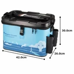 Kép 3/3 - Major Craft Tackle Bag MTB-40 Eva pergető táska 42*26*30cm Ocean Blue