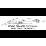 Kép 4/4 - Megabass Vision Oneten+1 110mm 14g M End Max wobbler