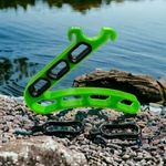 Kép 2/2 - Niedermayer Landing merítőszák tartó, fluo zöld / fekete