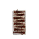 Kép 4/4 - Rapture ULG Hellgrammite 33mm/1g Brownie 8 db lágygumi csali