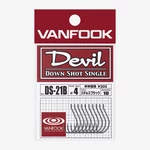 Kép 1/3 - Vanfook DS-21R Devil 7 dropshot horog 10db