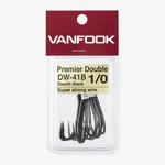 Kép 1/2 - Vanfook DW-41B Premier Double 1 kettes horog 8db