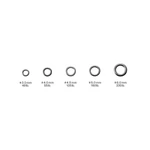 Kép 2/2 - Varivas Avani Ocean Works Solid Ring 6,0mm 330lbs 150kg kulcskarika 8 db/csg