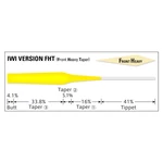 Kép 2/5 - Varivas Tapered Leader IWI FHT 7X 16ft 0.104mm-0.43mm vékonyodó legyező előkezsinór