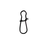 Kép 1/2 - Yarie 809 Line Snap Black #0 20lb, kapocs