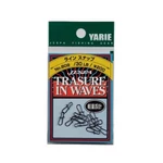 Kép 2/2 - Yarie 809 Line Snap Black #0 20lb, kapocs