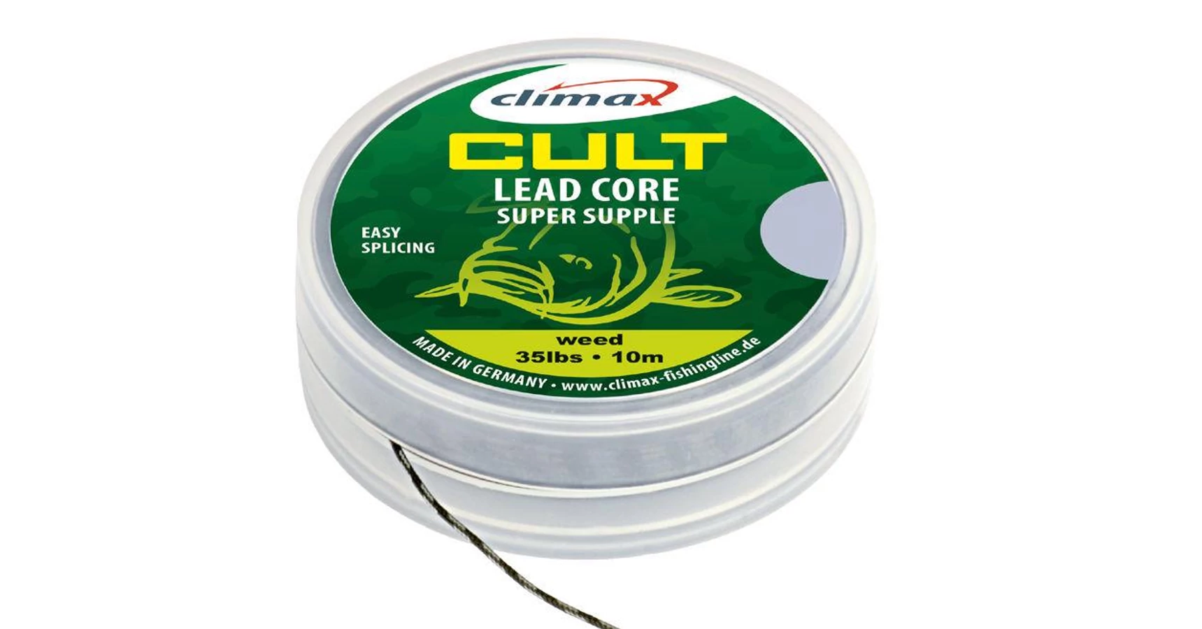 Tresse Plombée Climax Cult Snakebraid – 40lb / 10m – Gravel – Pêche Carpe