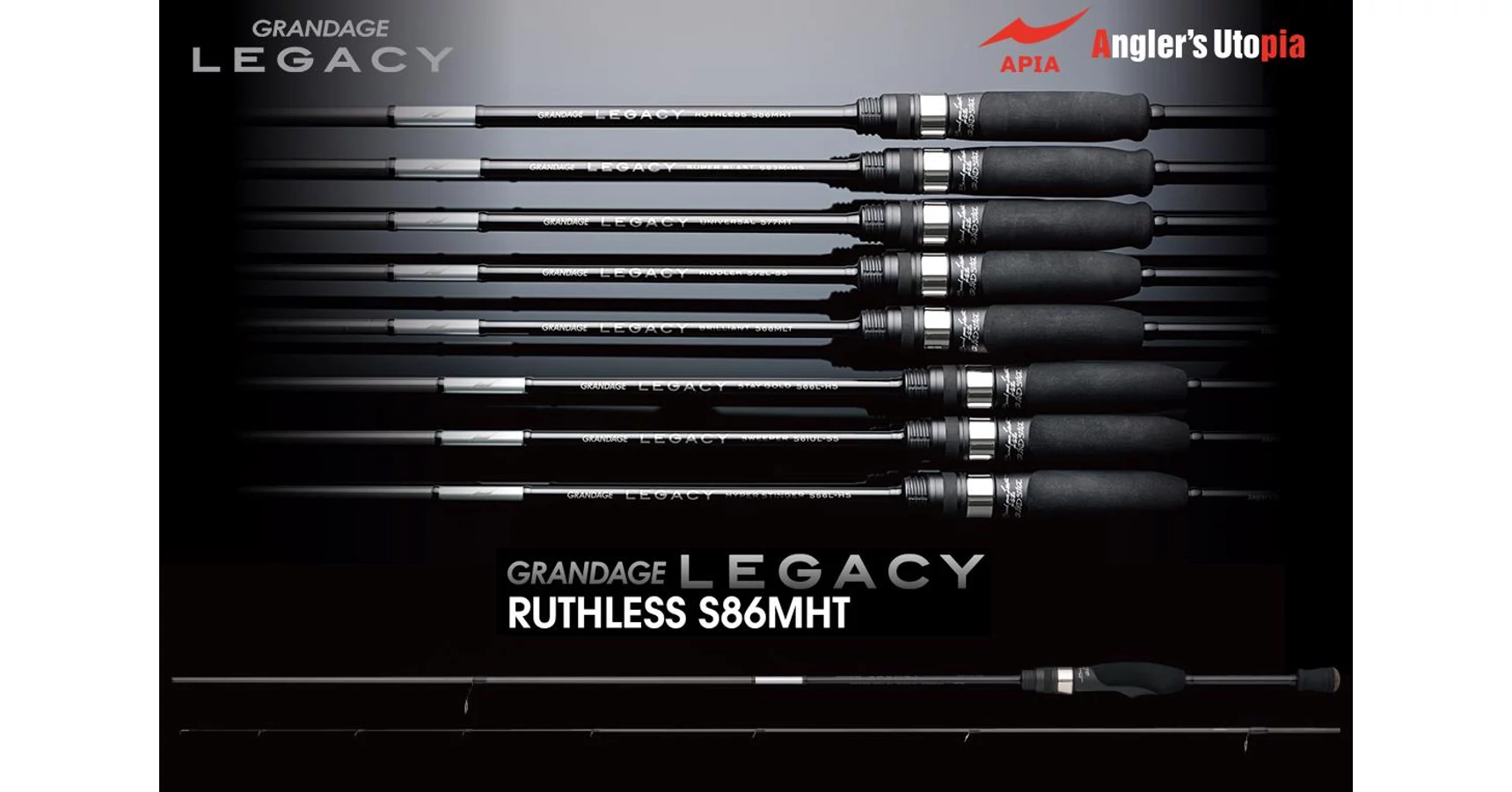 Apia Grandage Legacy RUTHLESS S86MHT 2.59m 2-18gr pergető bot