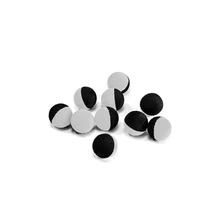 Delphin The End Zig Rig 15mm fekete-fehér 10db hab csaligolyó