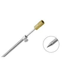 Delphin Acél leszúró 40-70cm