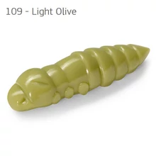 FishUp Pupa Light Olive 0,9 (22mm), color:109, 12db; plasztik csali