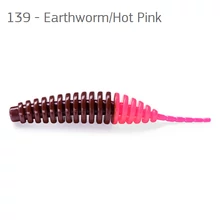 FishUp Tanta Earthworm/Hot Pink 2 (50mm), color:139, 9db; plasztik csali