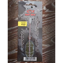 Top Mix Arrow Flat method feeder kosár - L 45g 1db/cs