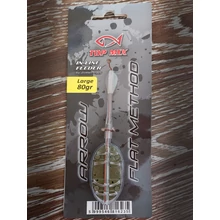 Top Mix Arrow Flat method feeder kosár - L 80g 1db/cs