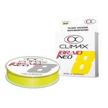 Climax iBraid Neo X8 Fluo Chartreuse 135m 0,06mm 3,2kg fonott zsinór