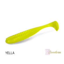 Delphin ZANDERA UVs 5db 12cm YELLA gumihal