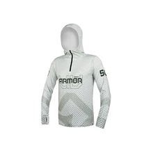 Delphin UV ARMOR 50+ Kapucnis hosszúujjú póló Olive XL