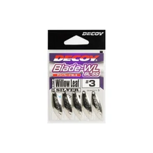 Decoy BL-6S Willow Leaf Silver 2 Spinner Blade 5 db/csg