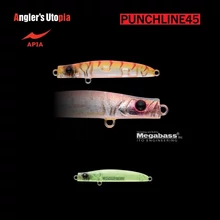 APIA PUNCH LINE 45 3gr 45mm 11 Clear Chart  glitter wobbler