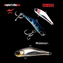 APIA BIT-V26 55mm 26gr 19 Black Silver  wobbler