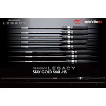 Apia Grandage Legacy STAY GOLD S66L-HS 1.98m 0.3-10gr pergető bot