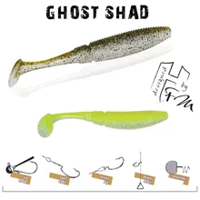 Herakles Ghost Shad 7,5cm Chartreuse Impact gumihal 8 db/csg