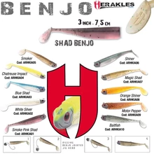Herakles Benjo Shad 3" 7,5cm Orange Shiner gumihal 7 db/csg