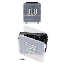 Duo Reverse Lure Case 160 20,6x17x4,4cm Pearl Black/Gold Logo doboz
