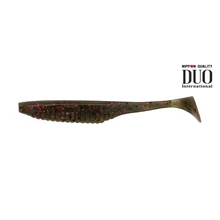 Duo Realis Versa Shad 3" 7,6cm F018 Green Pumpkin Red Flake plasztik csali