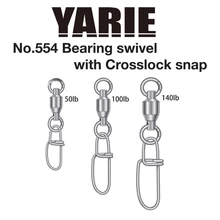 Yarie 554 Crosslock BEAring SWIVEL 100LB forgókapocs