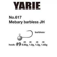 Yarie 617 Mebary Barbless #9 0,5gr jig fej