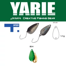 Yarie 706 T-Spoon 1,1gr BS4 Lime Glitter kanál villantó