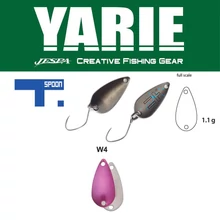 Yarie 706 T-Spoon 1,1gr W4 Norinori Pink kanál villantó