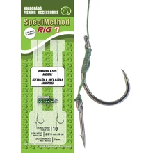 Haldorádó SpéciMethod Rig7 Braid 7mm 10 barbless előkötött horog 2db/csg
