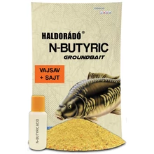Haldorádó N-Butyric Groundbait - Vajsav + Sajt 800g