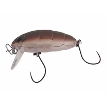 Nories Crankin Boss Pupa Shallow wobbler 40mm 5,6g (341M) Brown Ghost