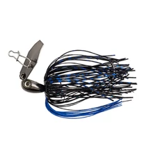 Z-Man Chatter Bait Micro 3,5g 63mm Blue-Black, szoknyás jig fej