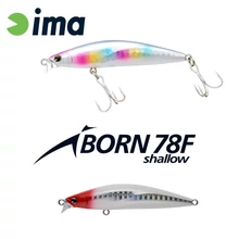 Ima Iborn 78F Shallow 78mm 8.5g 001 Red Head wobbler