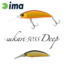 Ima Sukari 50SS Deep 50mm 5g 102 Gold Black wobbler