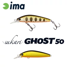 Ima Sukari Ghost 50SU 50mm 3.2g 002 Gold Black wobbler