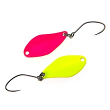 Nories Masukuroto Weeper 23mm 1,5g #002 kanál villantó (Fluo-sárga / pink)