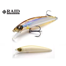 Raid Japan Level Minnow Quik72 72mm 5,2g 007 Pearl Wakasagi wobbler