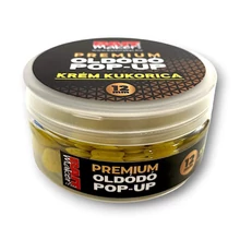Bait Maker Premium Oldódó Pop Up 12mm Krém Kukorica 25g, bojli