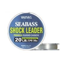 Varivas Sea Bass Shock Leader Fluorocarbon 30m 0,470mm 30lbs zsinór