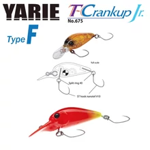 Yarie 675 T-Crankup JR Type F 28mm 1.8gr C23 Eliringo wobbler